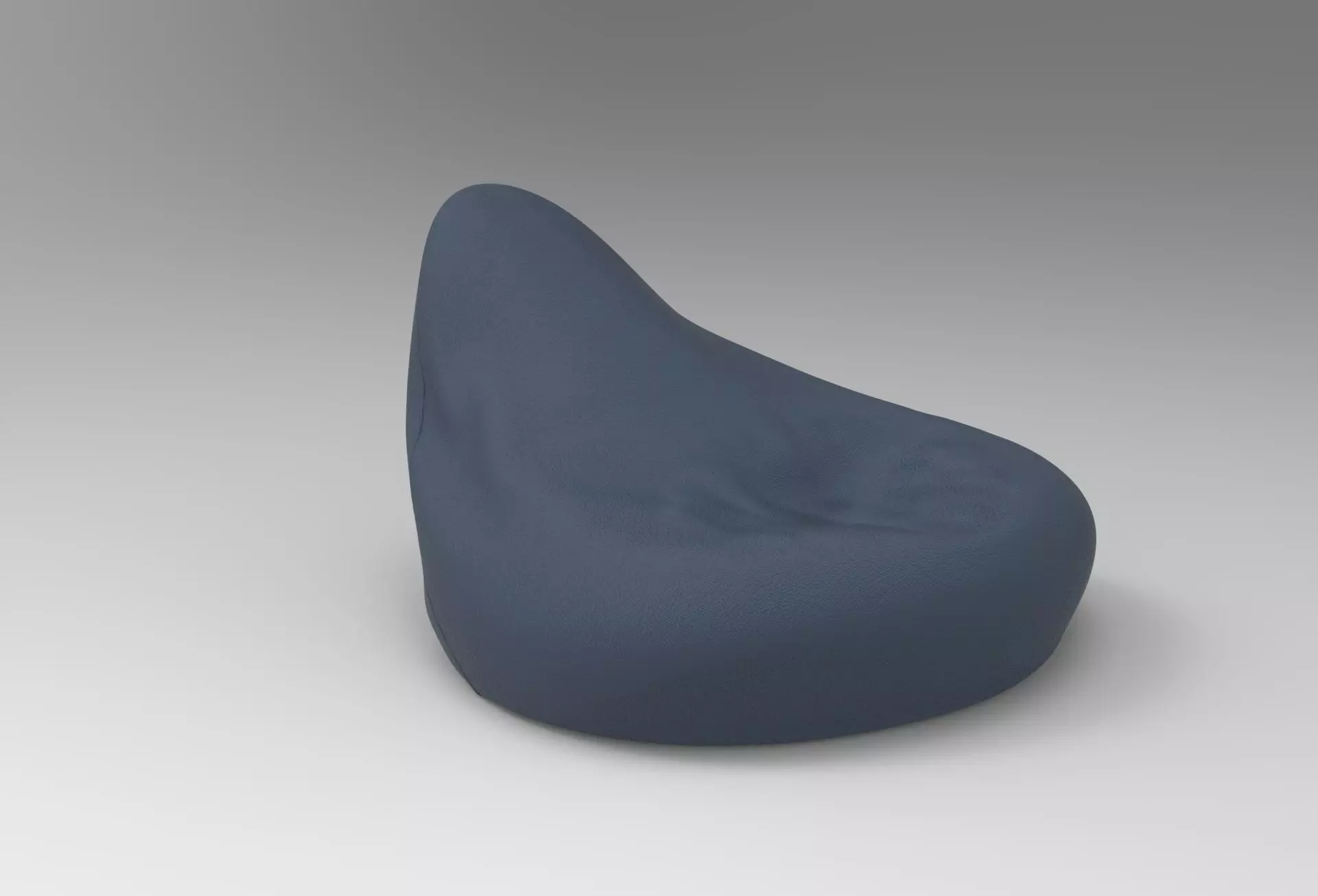 Zimba Mini Pouf Low-poly 3D model_0