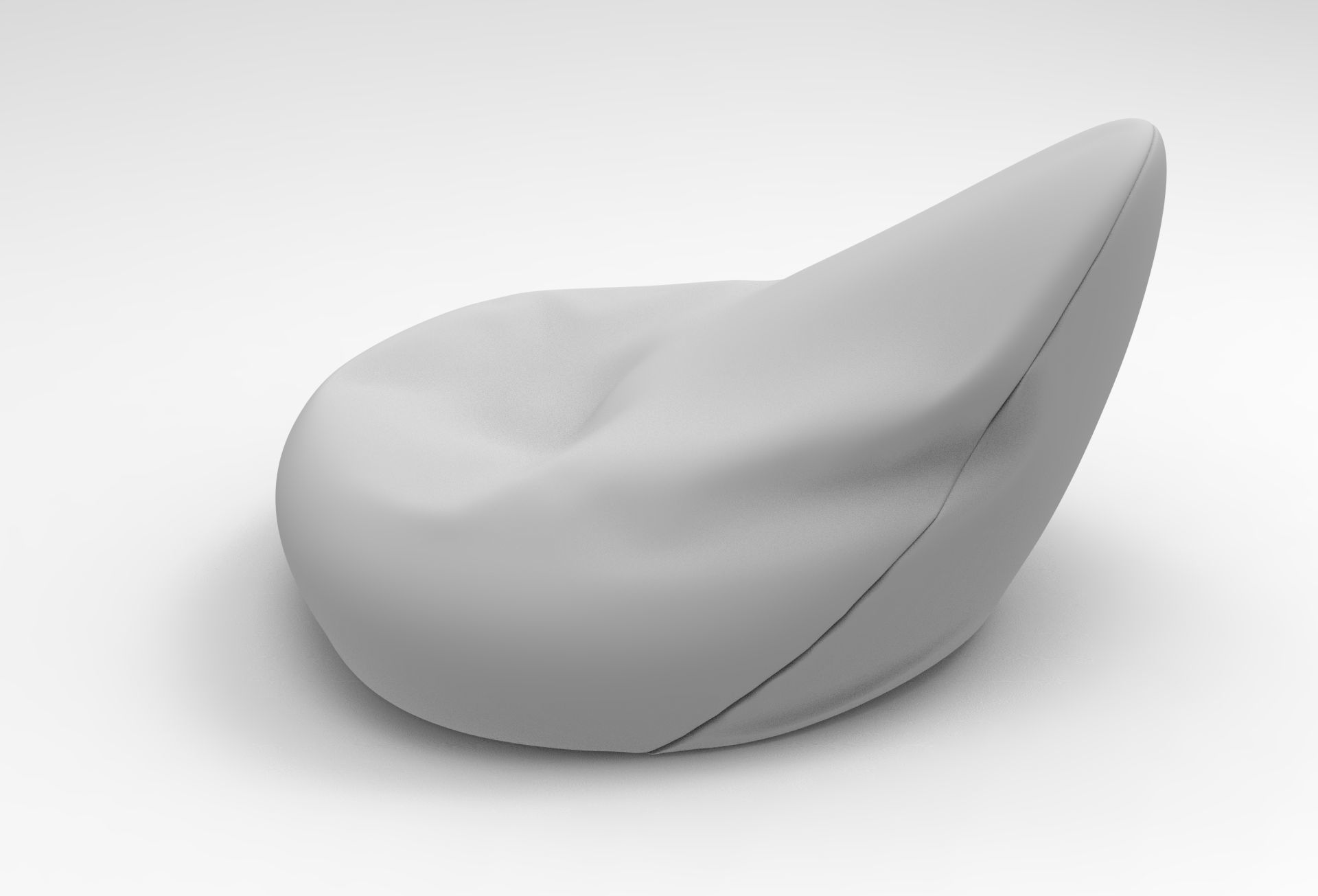 Zimba Mini Pouf Low-poly 3D model_7