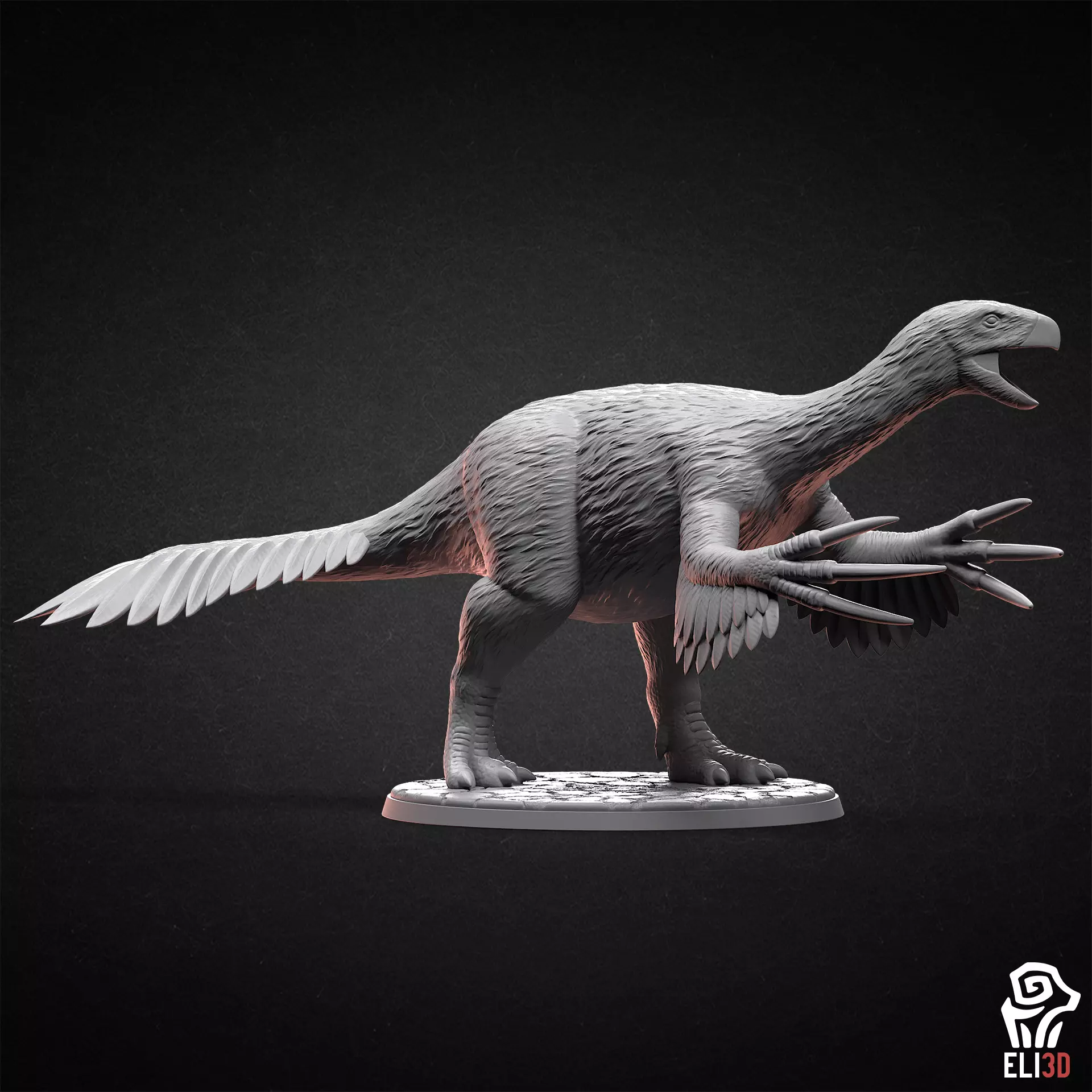 Therizinosaurus - Dinosaur 3D print model