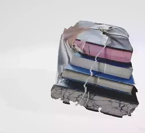 Old Book Pile Vintage 3D Asset 3D model Old Book Pile Vintage 3D Asset 3D model