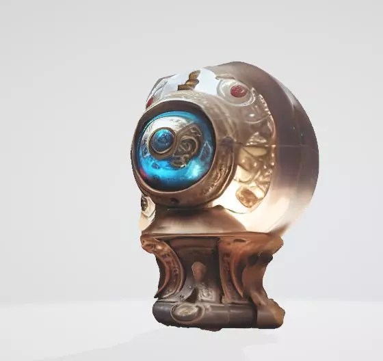 Ancient Relic Mystical Artifact 3D Model 3D model_0