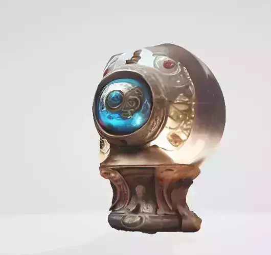 Ancient Relic Mystical Artifact 3D Model 3D model