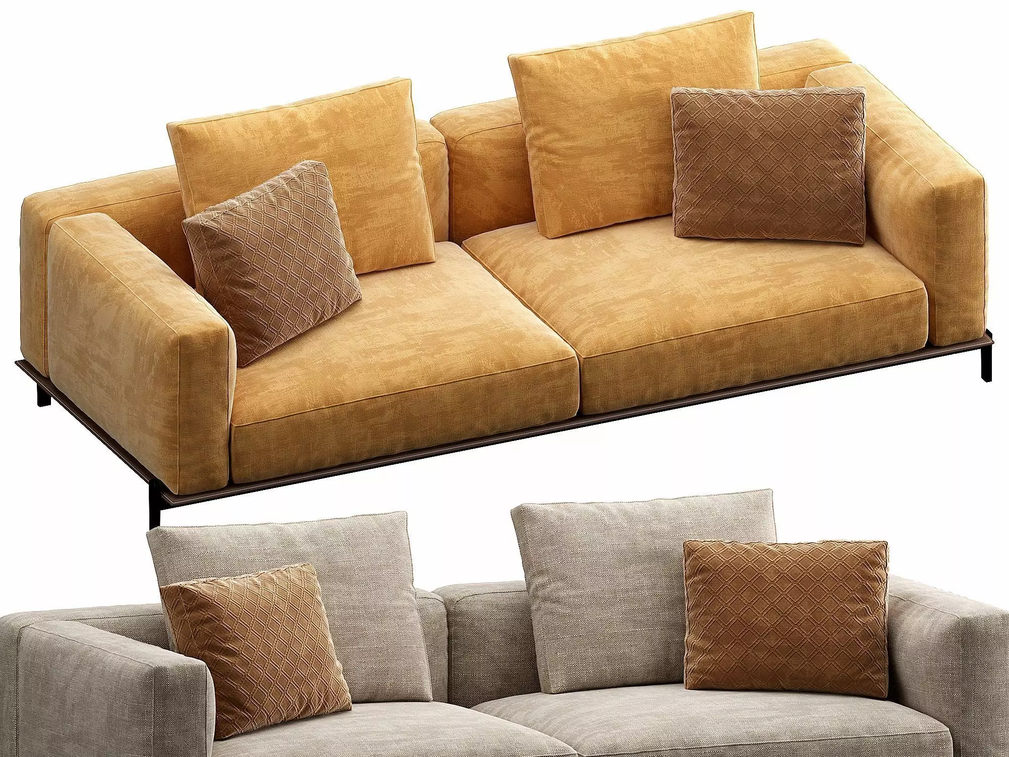 Brera Sofa 3D model_0