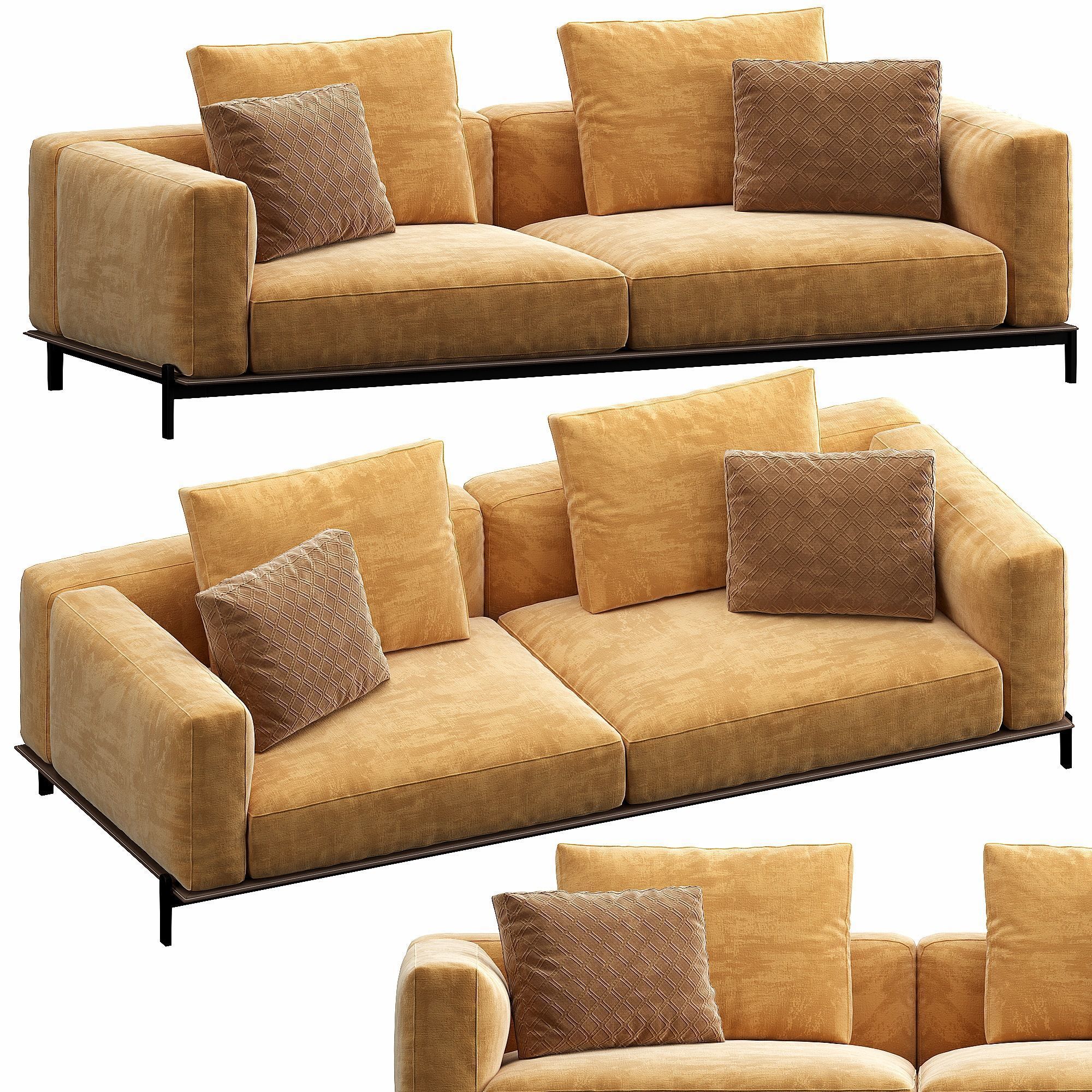 Brera Sofa 3D model_9