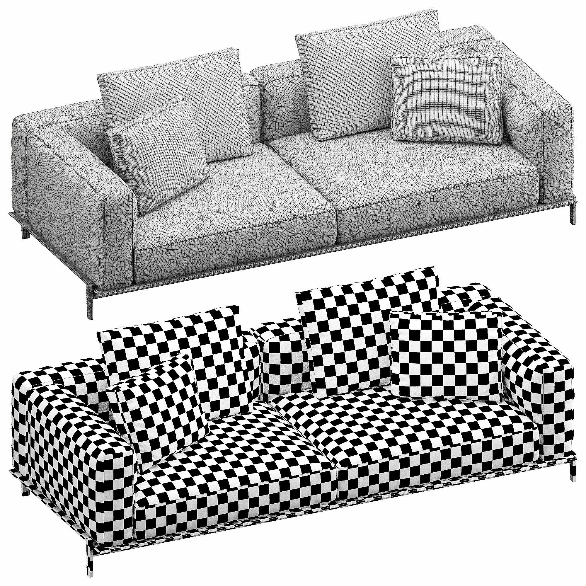 Brera Sofa 3D model_6