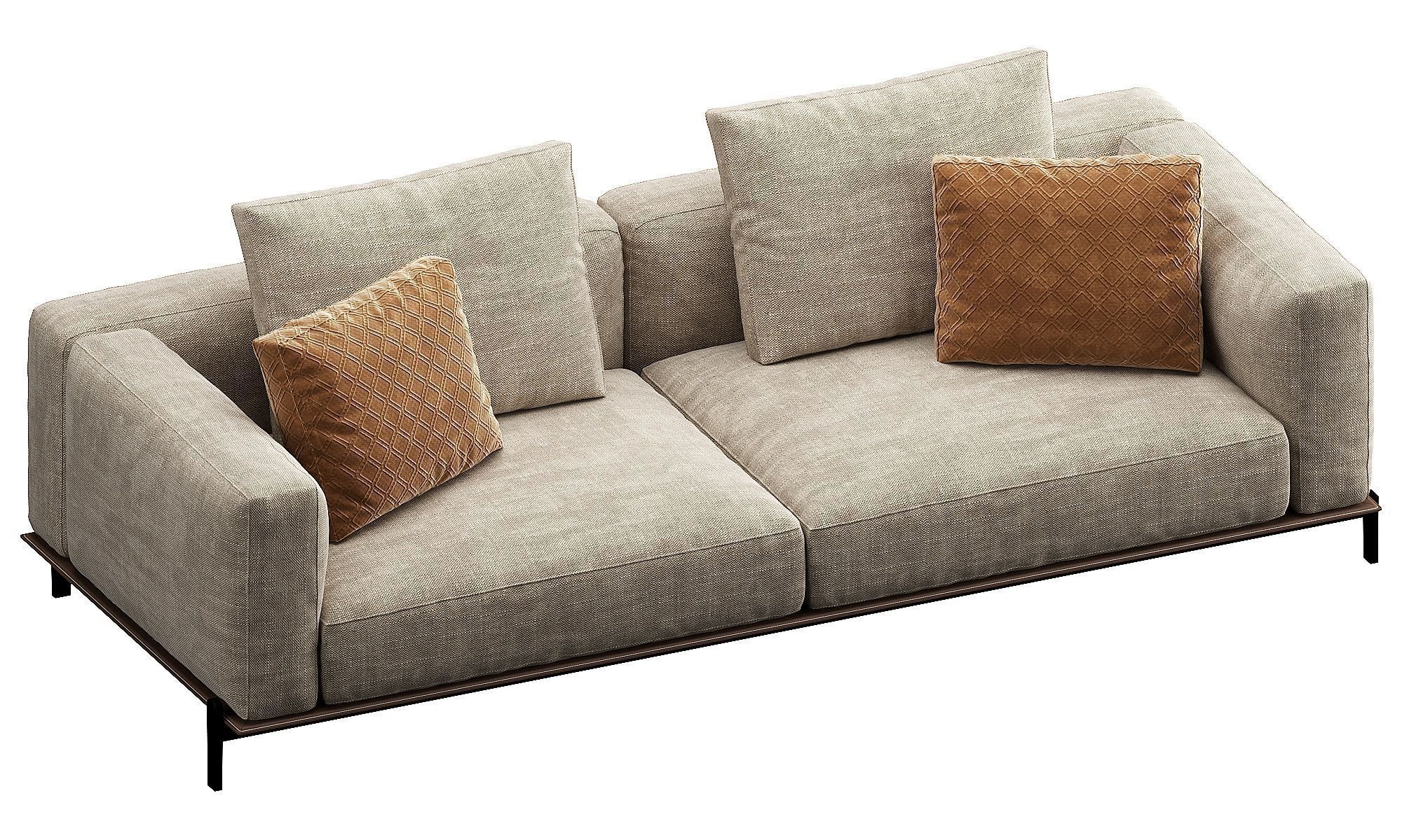 Brera Sofa 3D model_7