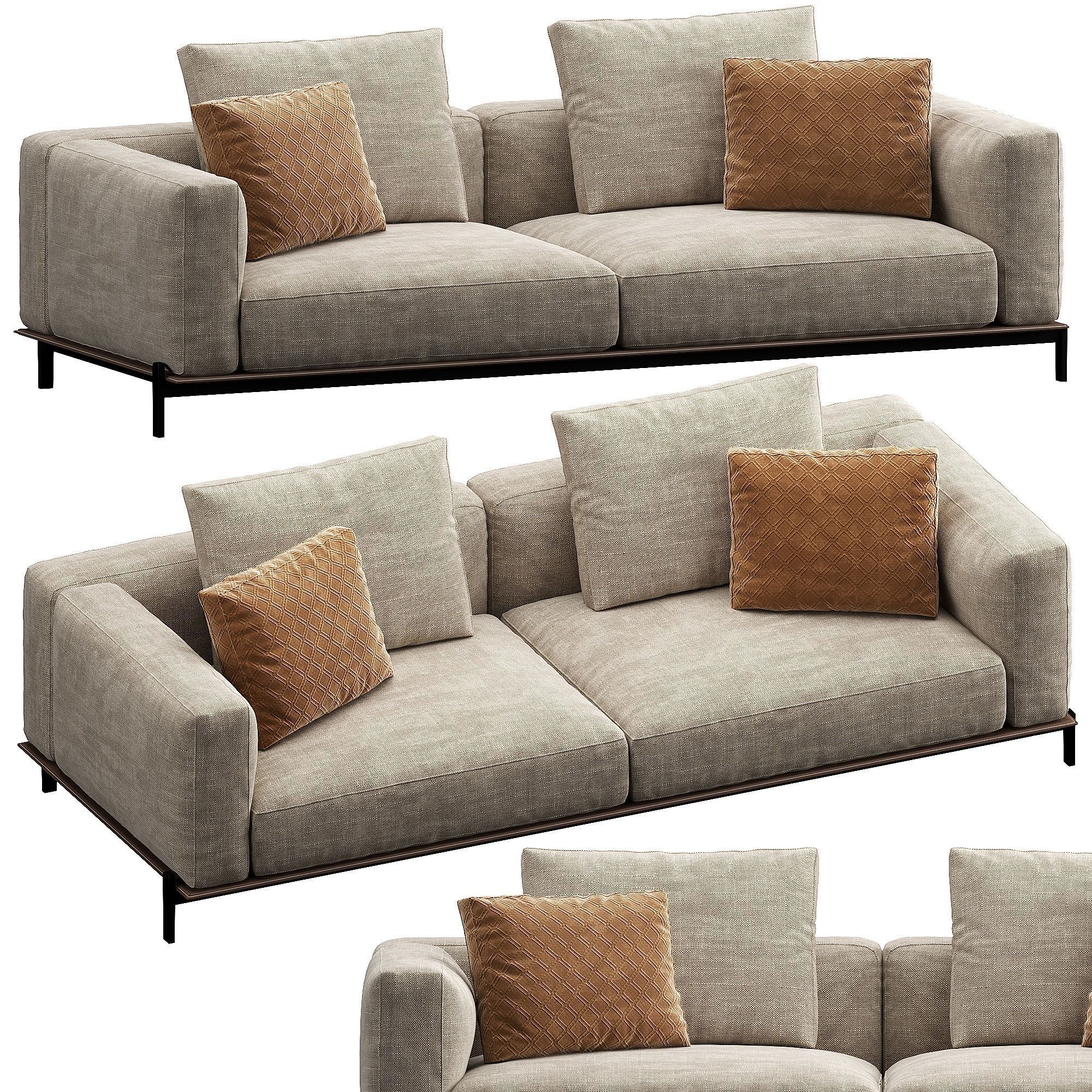 Brera Sofa 3D model_8