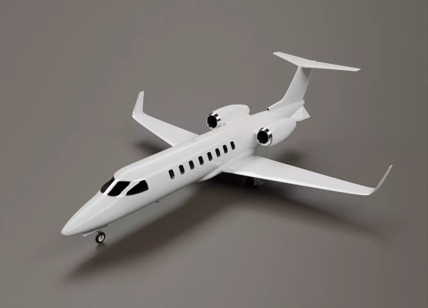 Bombardier Learjet LJ45 3D model_0