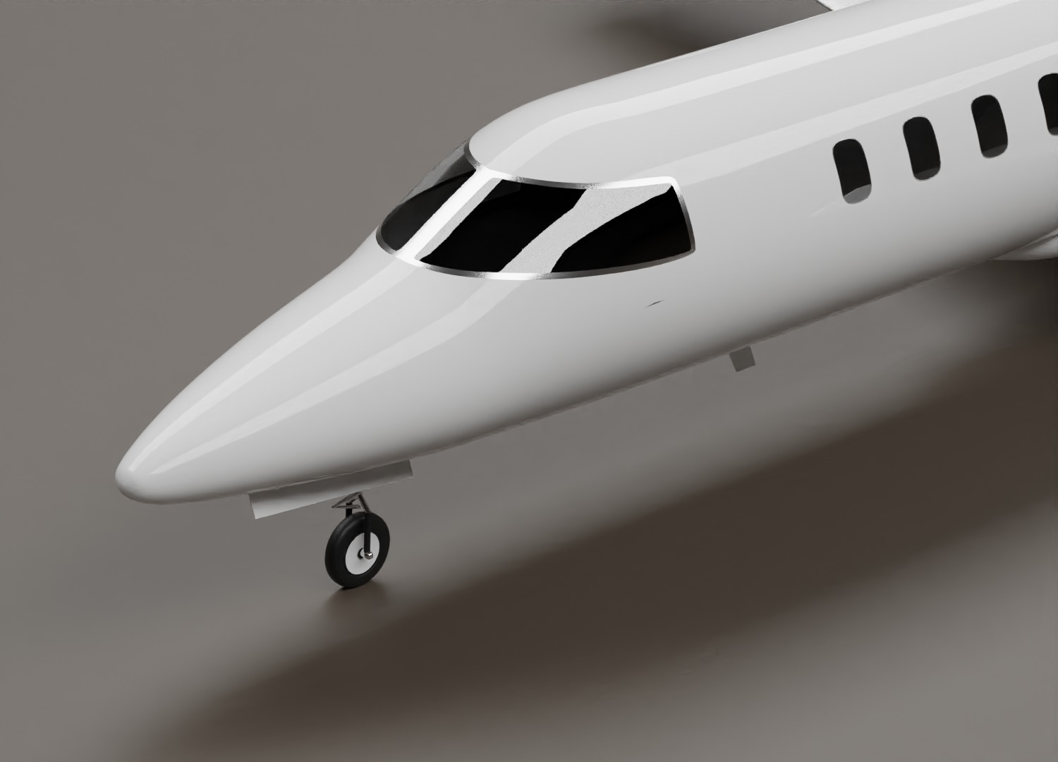 Bombardier Learjet LJ45 3D model_6