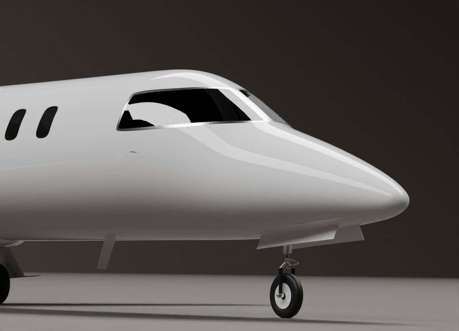 Bombardier Learjet LJ45 3D model_5