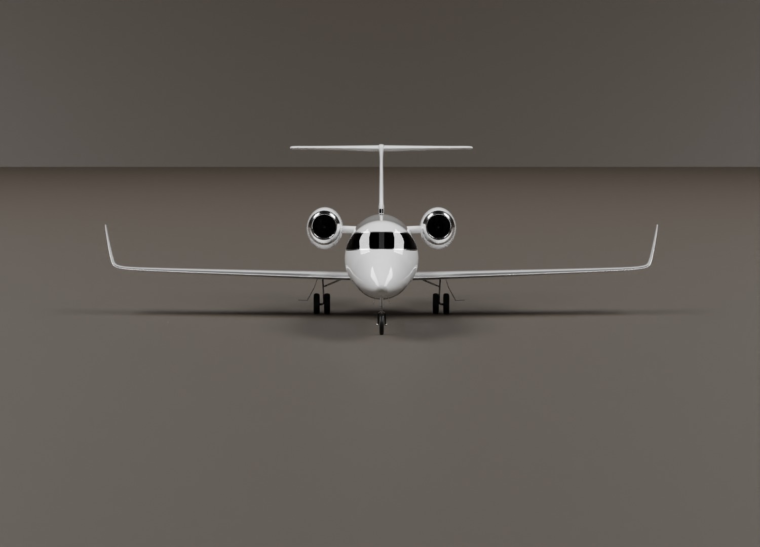 Bombardier Learjet LJ45 3D model_4