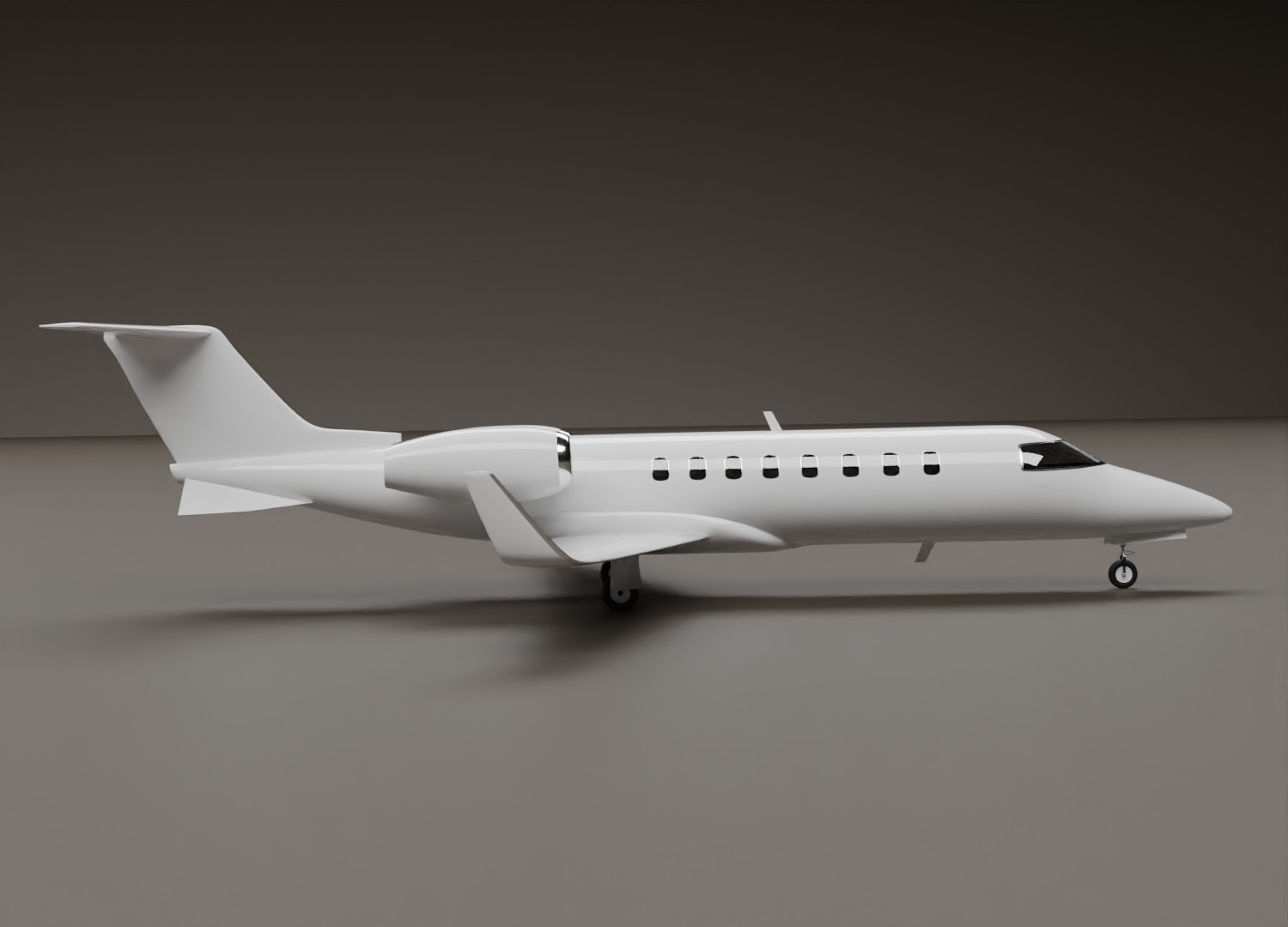 Bombardier Learjet LJ45 3D model_3