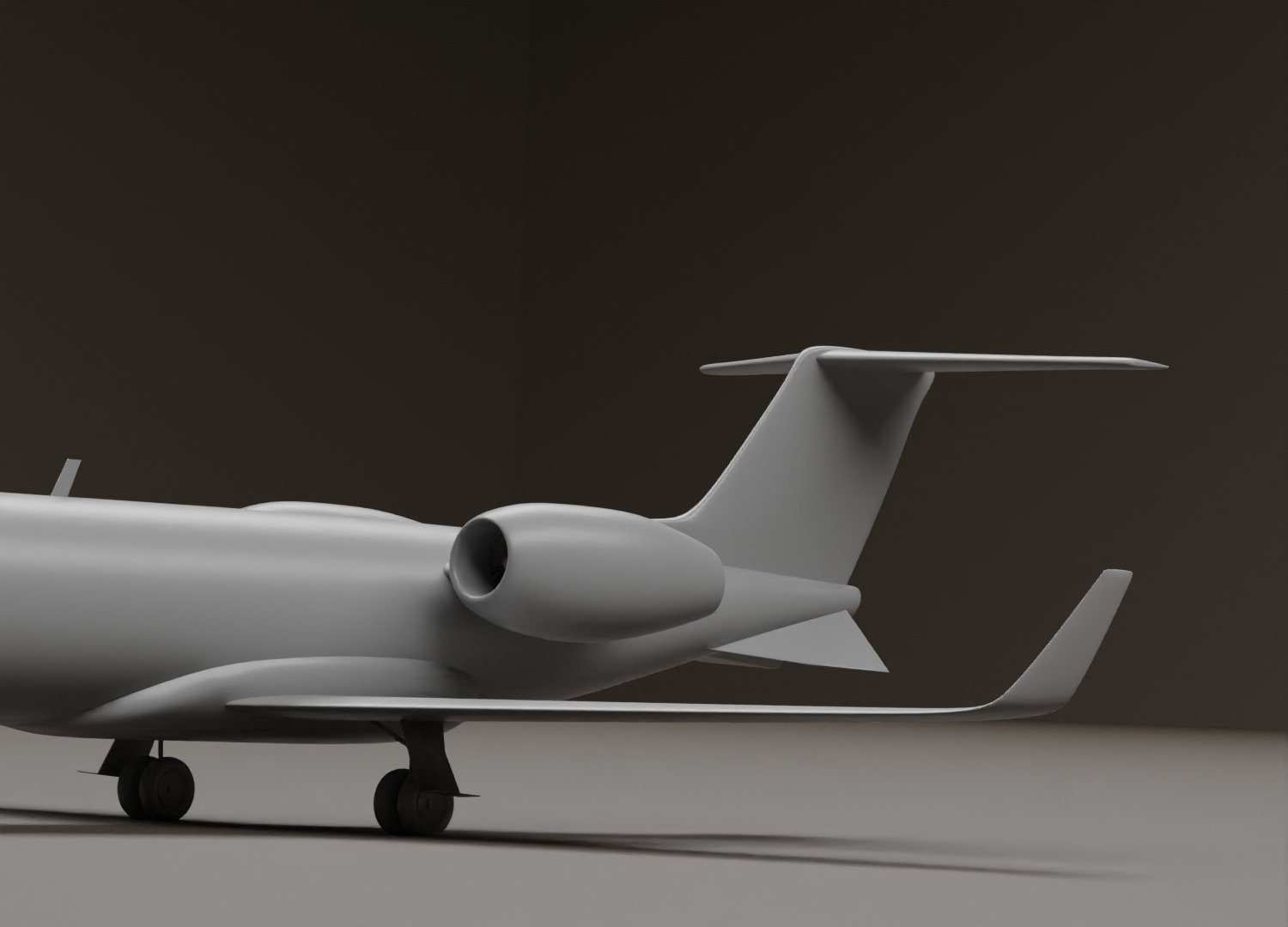 Bombardier Learjet LJ45 3D model_8