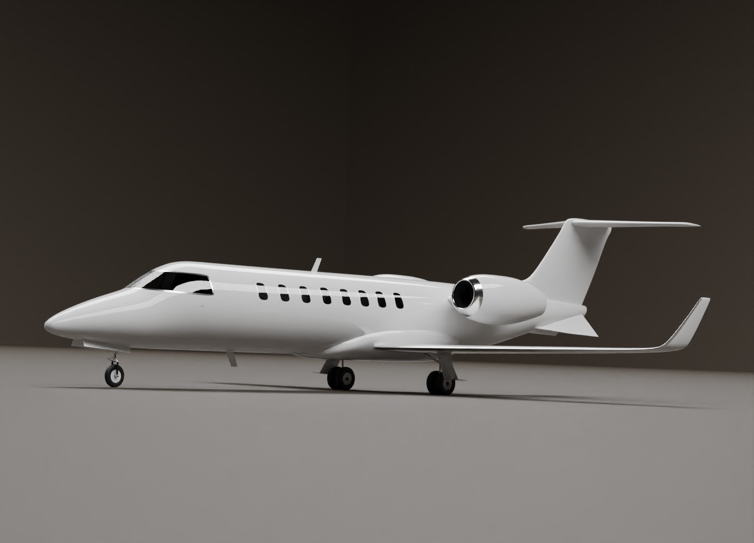 Bombardier Learjet LJ45 3D model_2