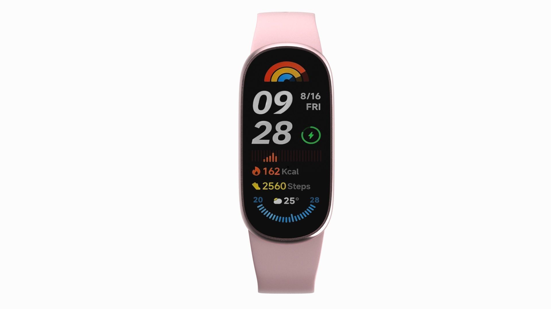Xiaomi Smart Band 9 Pink 3D model_15