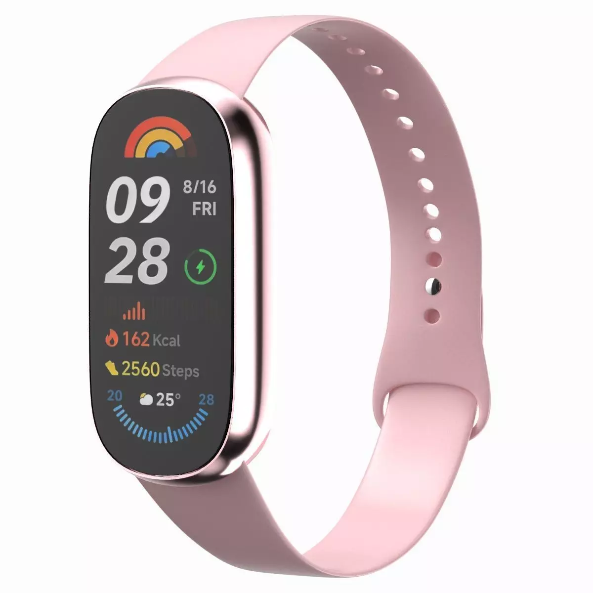 Xiaomi Smart Band 9 Pink 3D model_0