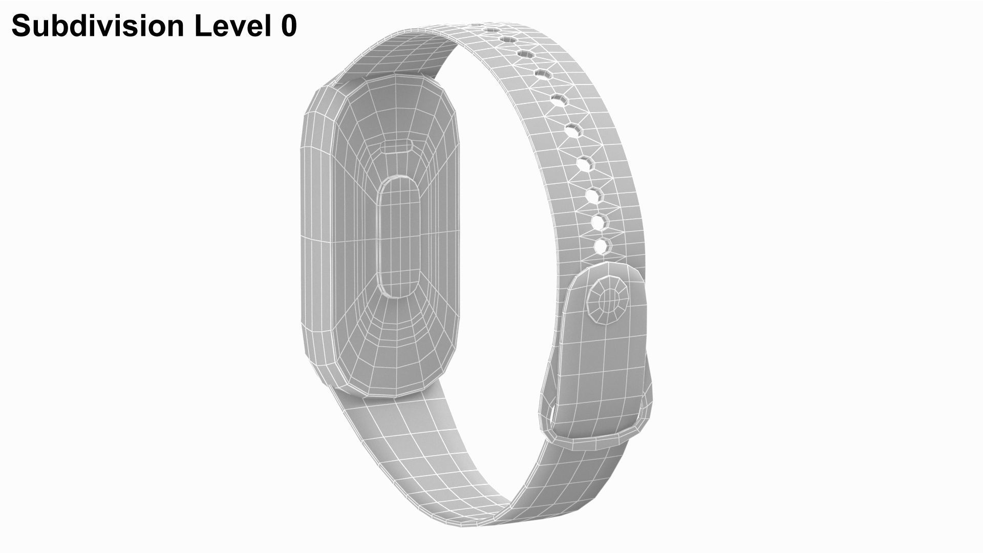 Xiaomi Smart Band 9 Pink 3D model_22