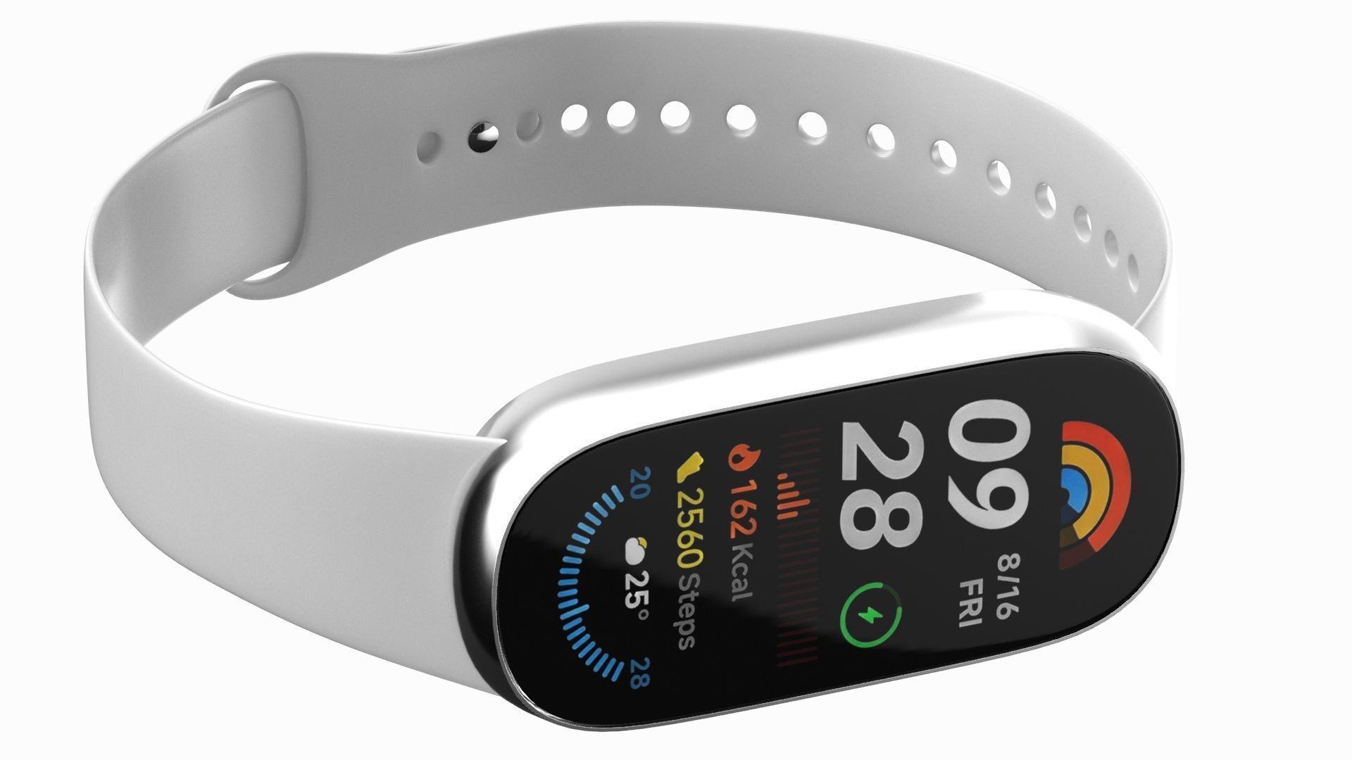 Xiaomi Smart Band 9 Pink 3D model_8