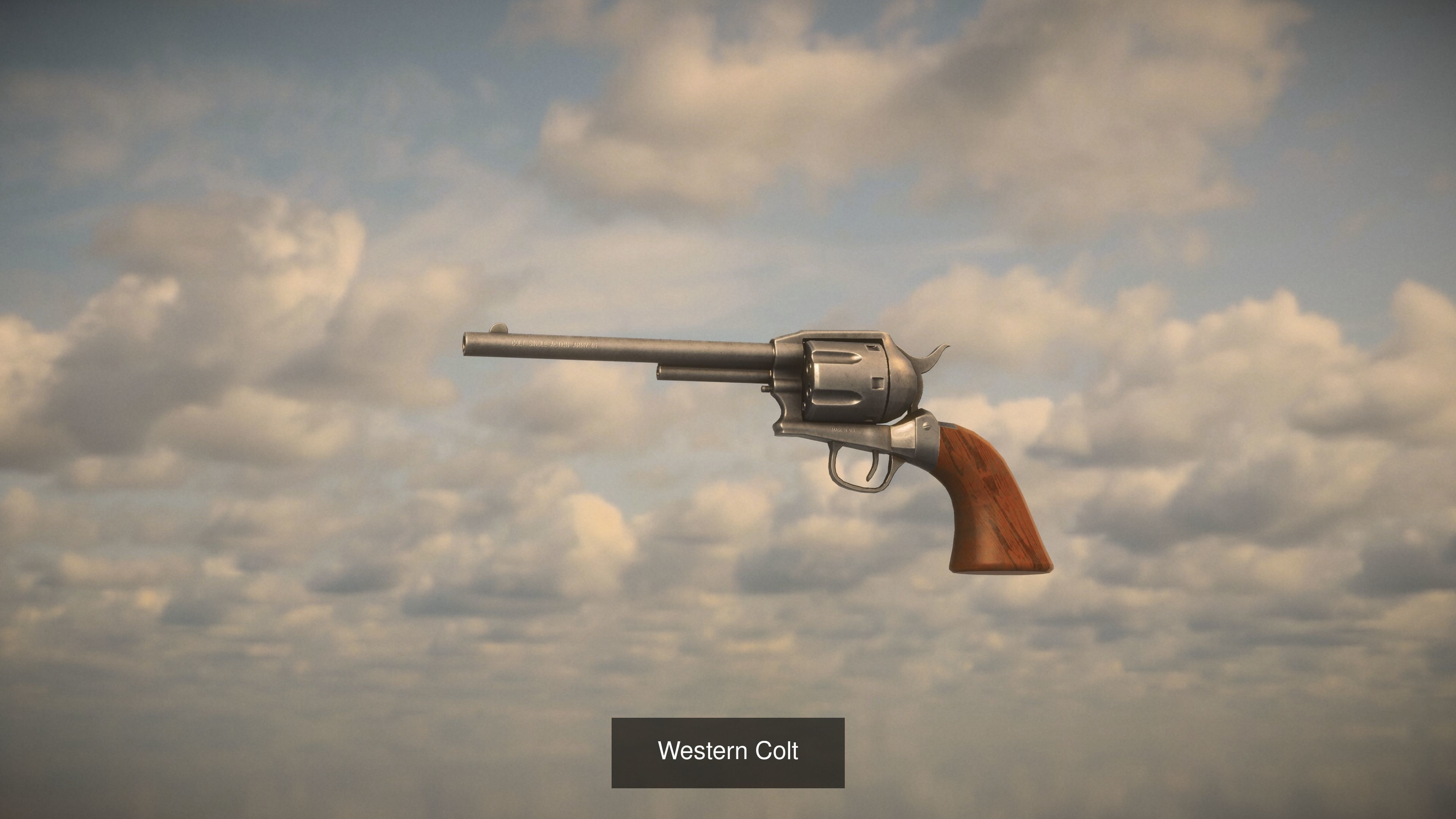 Western Weapon Pack 3D Model Collection_5
