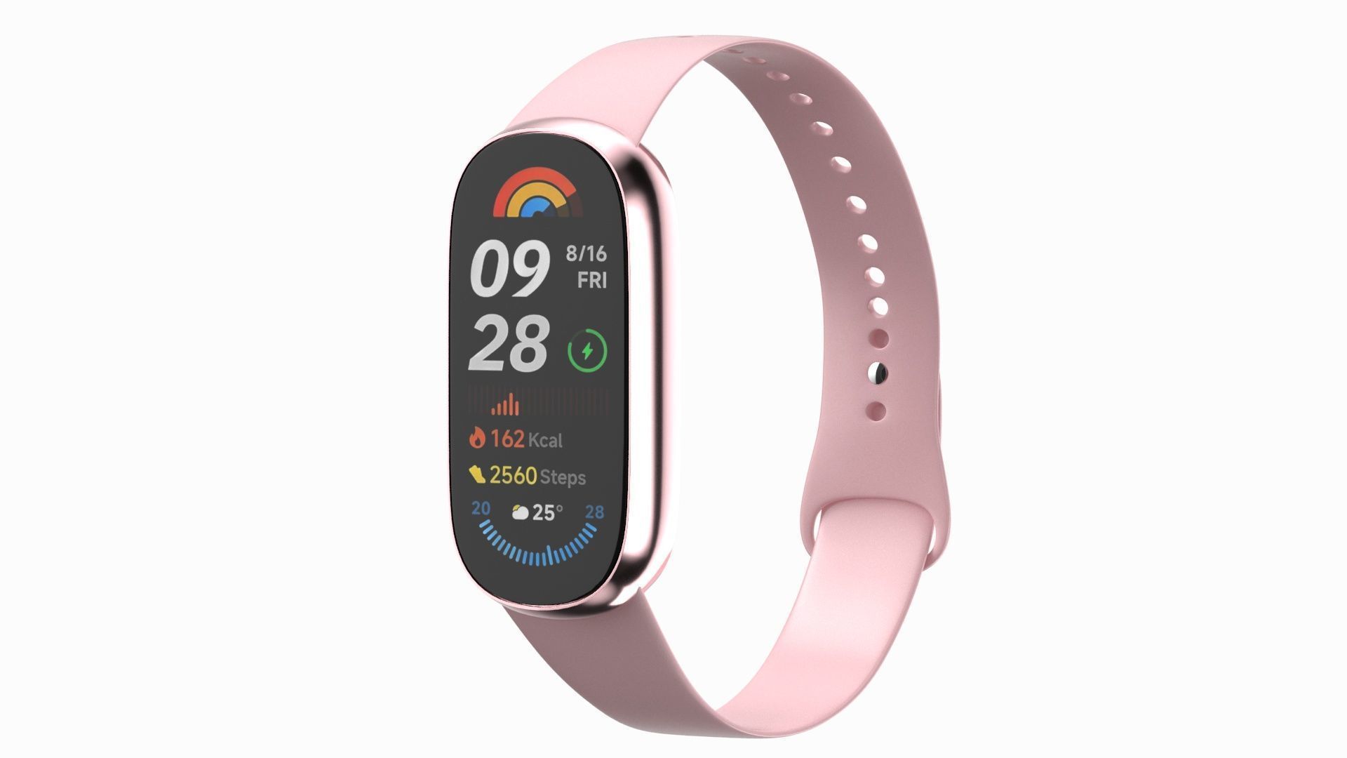 Xiaomi Smart Band 9 Blue 3D model_5