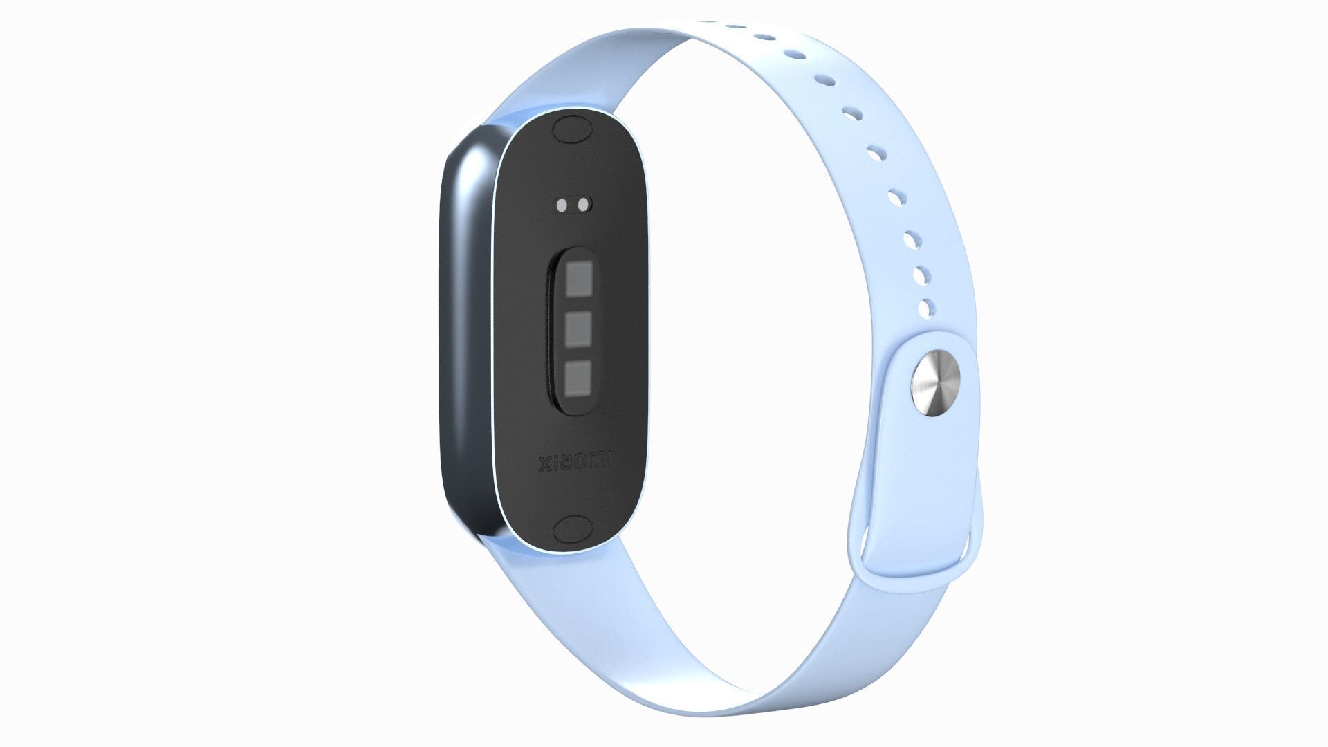 Xiaomi Smart Band 9 Blue 3D model_10