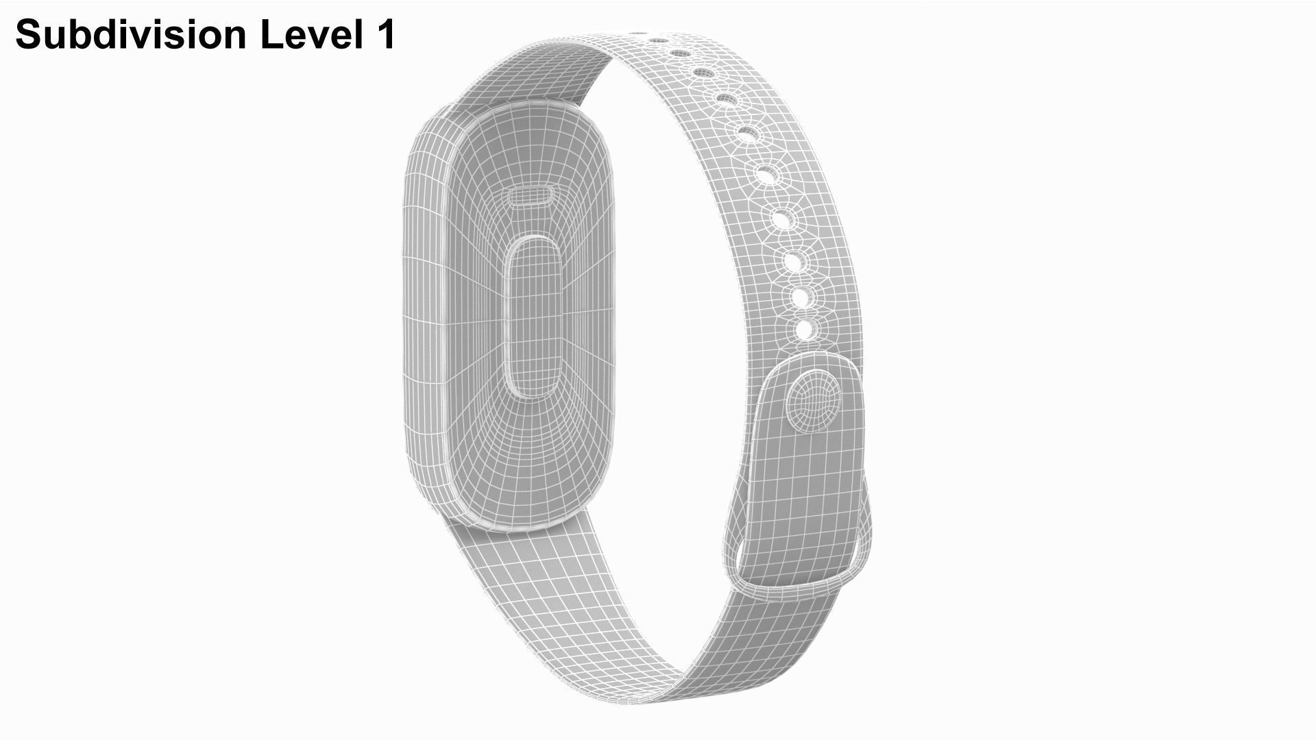 Xiaomi Smart Band 9 Blue 3D model_21