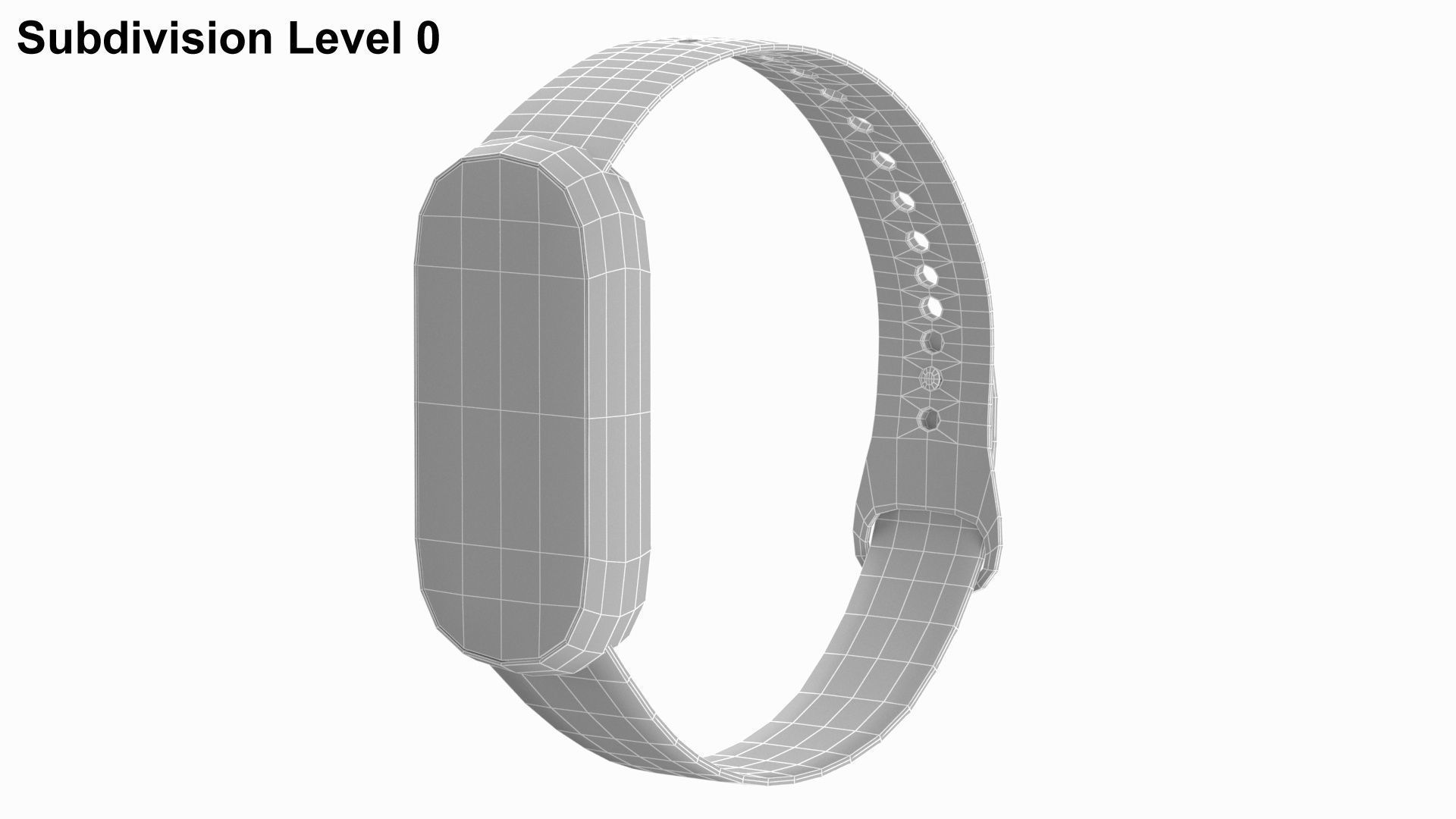Xiaomi Smart Band 9 Blue 3D model_22