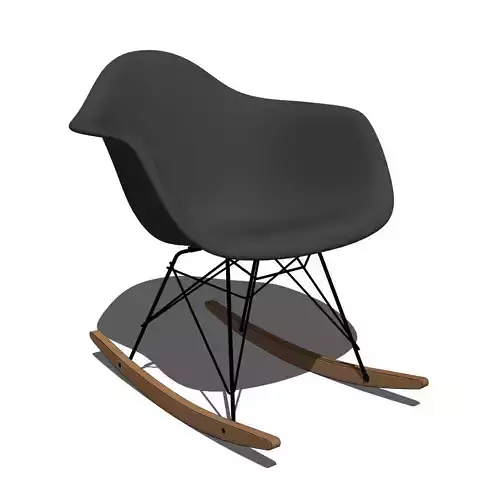 Armchair Rocker by Vitra Eames
