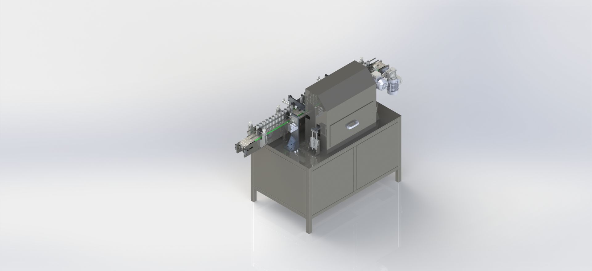 RinserBottleCleaningMachine 3D model_1