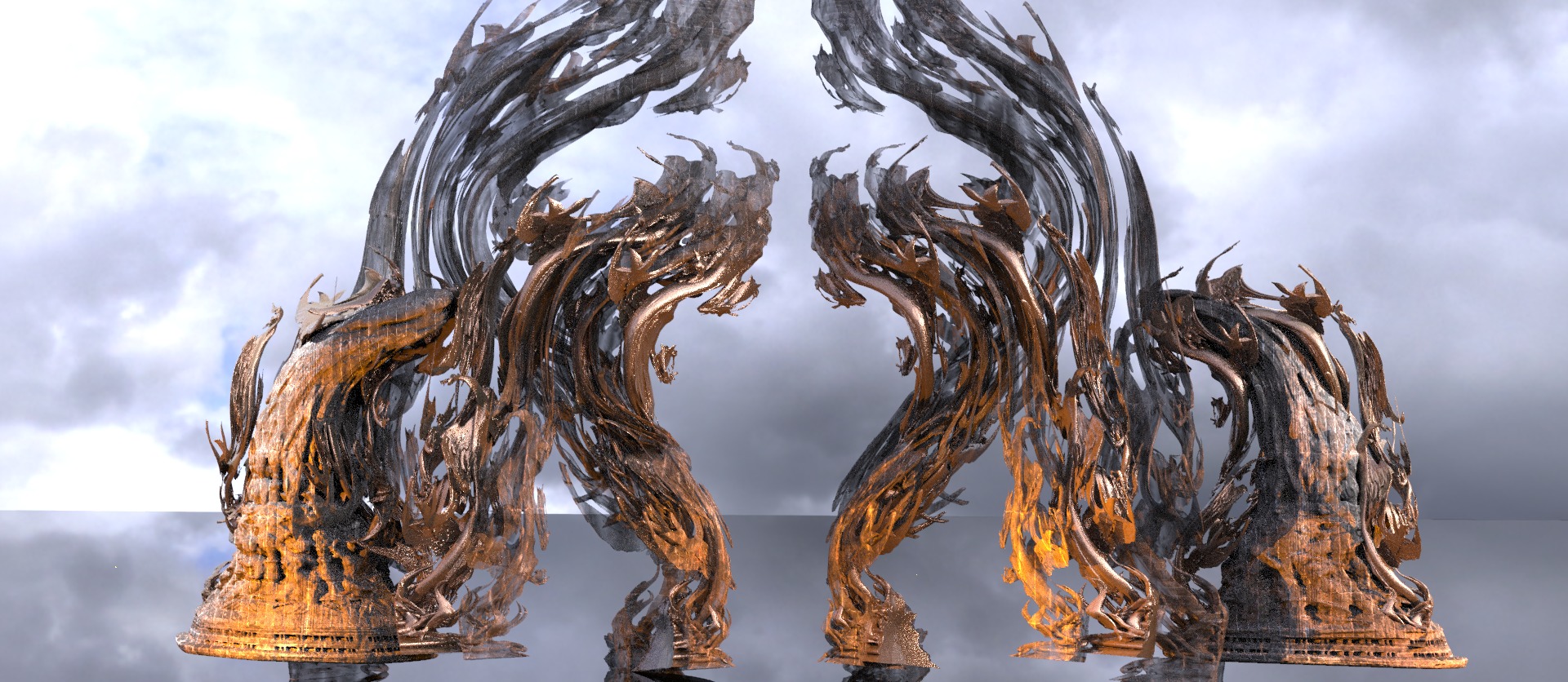 Ghost army  Archway   3D model_1