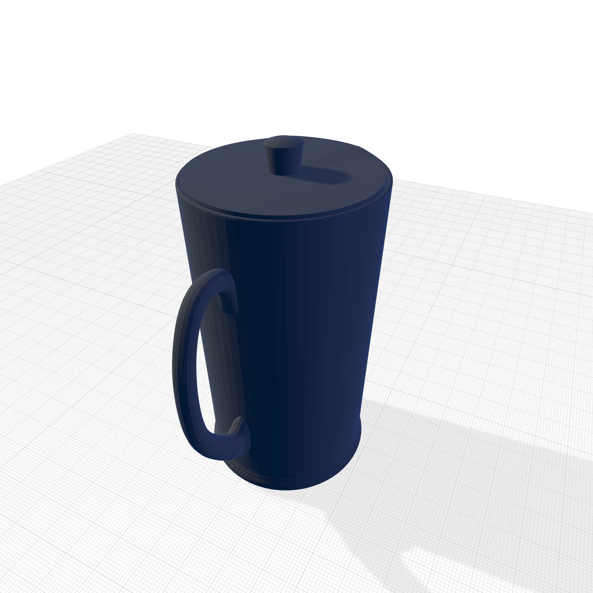 Dimy Beverage Pitcher 3D model_5