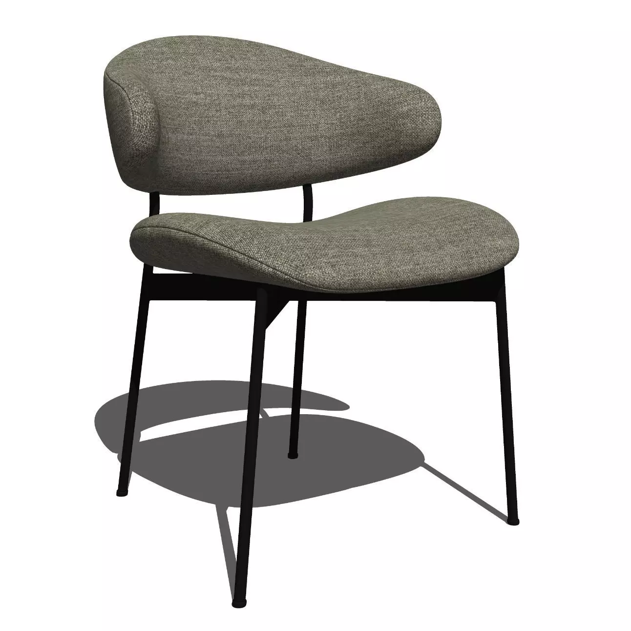 Luz Armchair by More 3D model_0