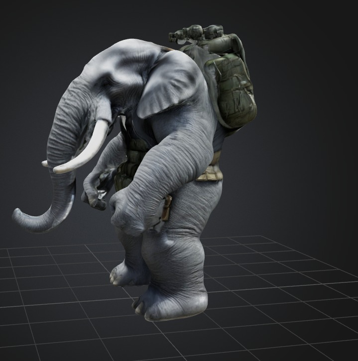 Elegance in white  3D print model_2