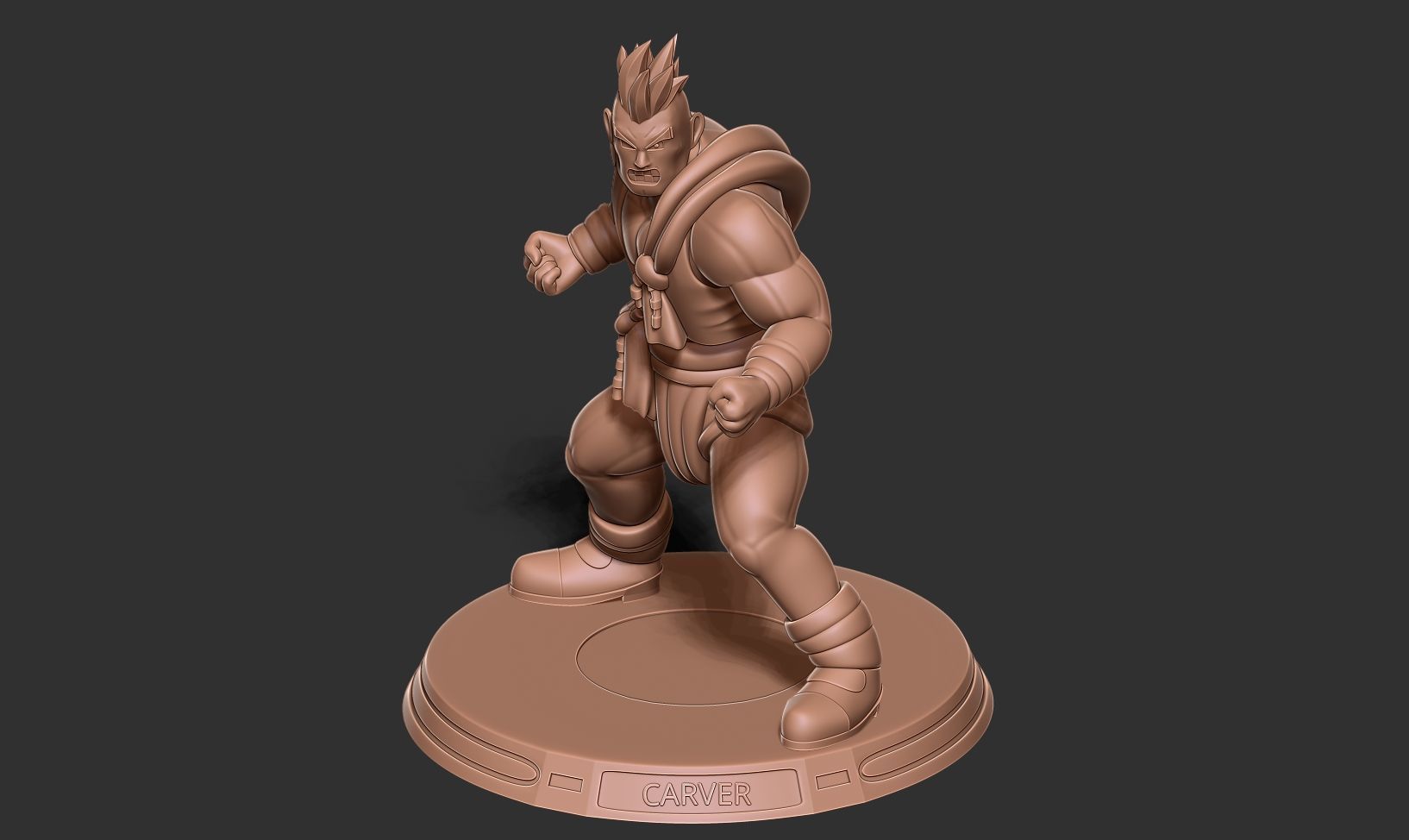Carver - Dragon Quest 3D print model_17