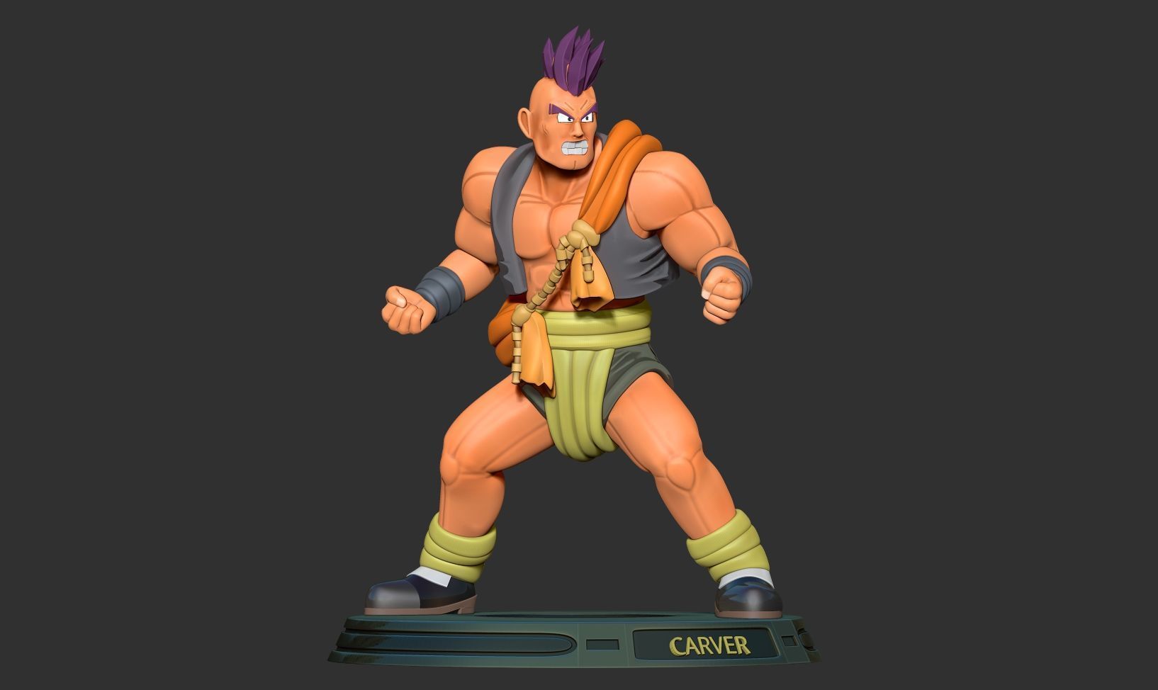 Carver - Dragon Quest 3D print model_14