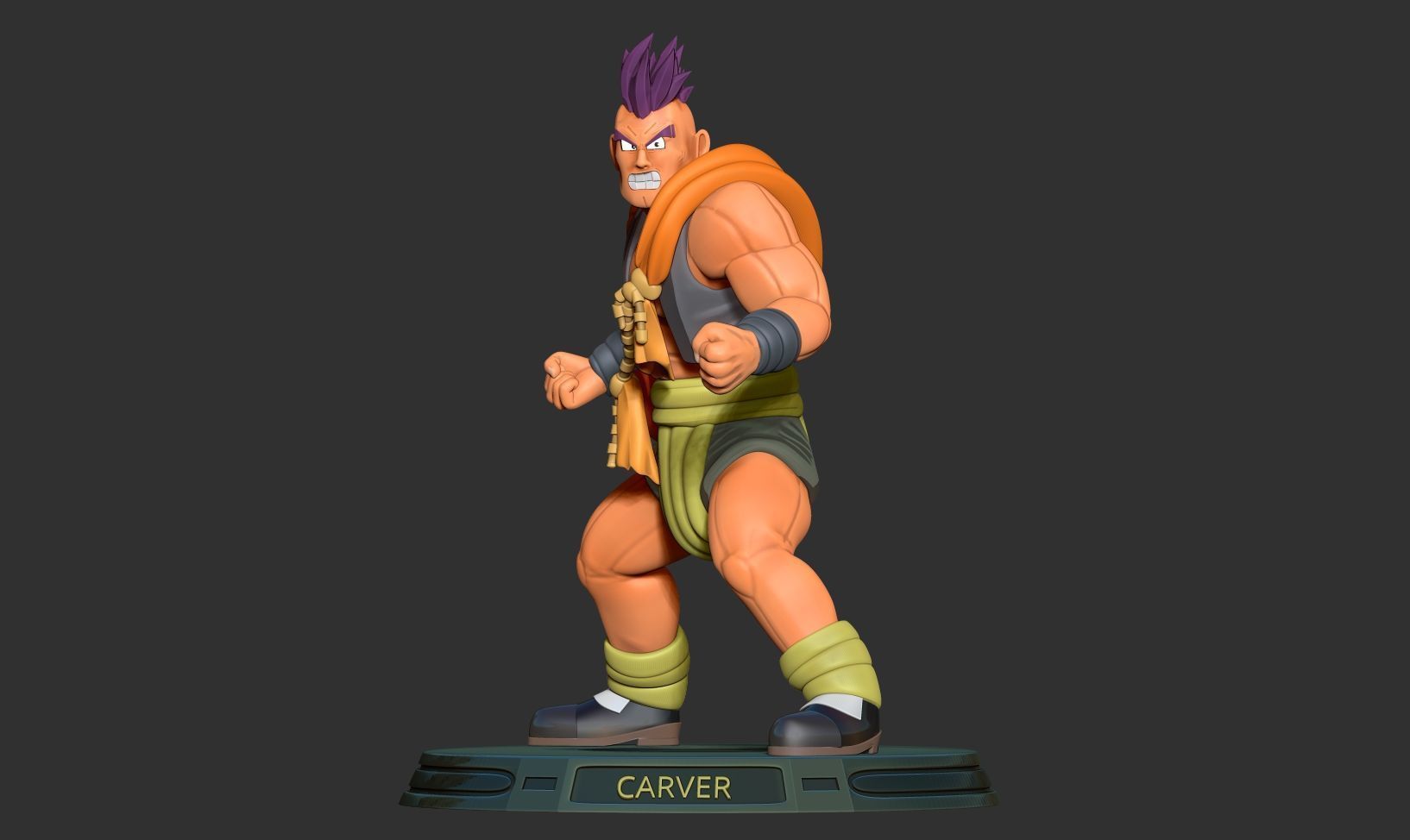 Carver - Dragon Quest 3D print model_10