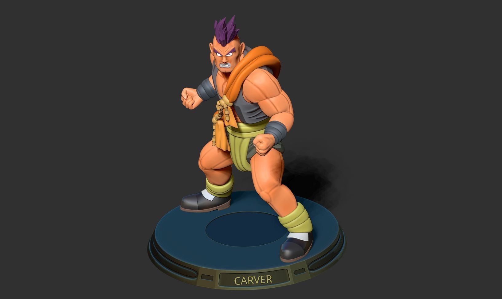 Carver - Dragon Quest 3D print model_18