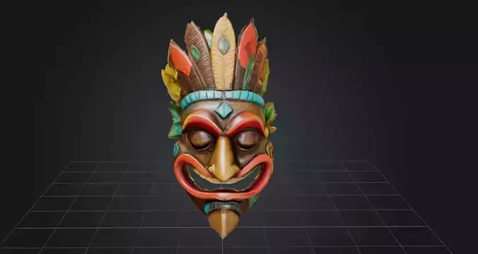 Tiki Tribal mask