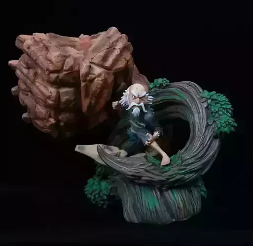 Tsuchikage Ohnoki from Naruto Shippuden 3D Print Model 3D print model