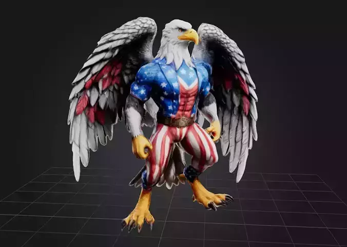 Best Eagle is here  3D print model