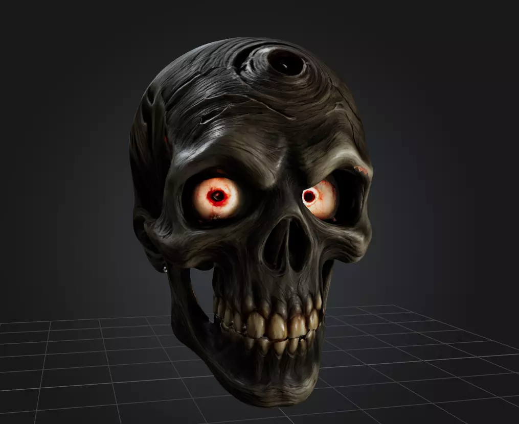 Skullll 3D print model_0