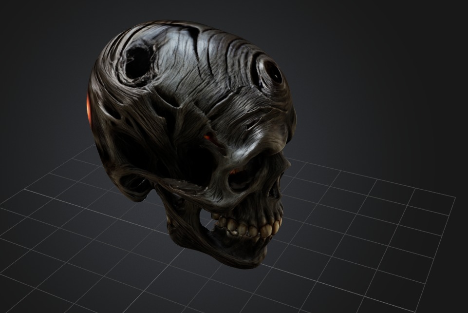Skullll 3D print model_2