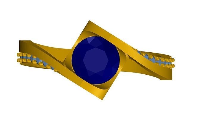 Ring 0015 3D Printable Model Free 3D print model