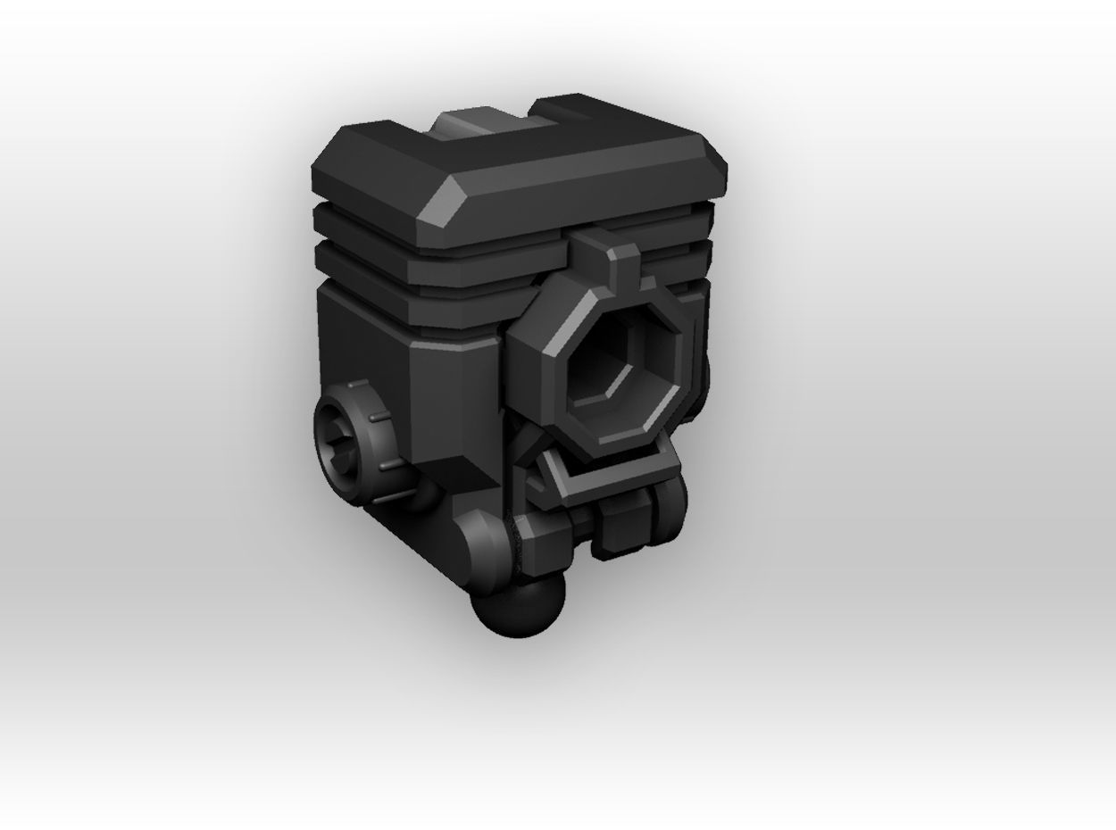 Heads for Gravedigger Custom Constructicon OC 3D print model_4