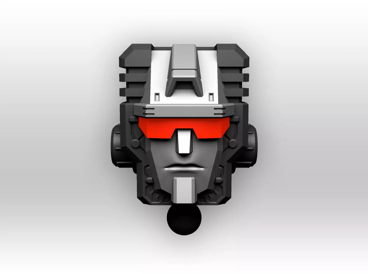 Heads for Gravedigger Custom Constructicon OC 3D print model_0