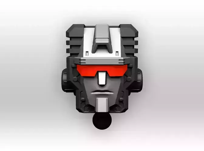 Heads for Gravedigger Custom Constructicon OC 3D print model