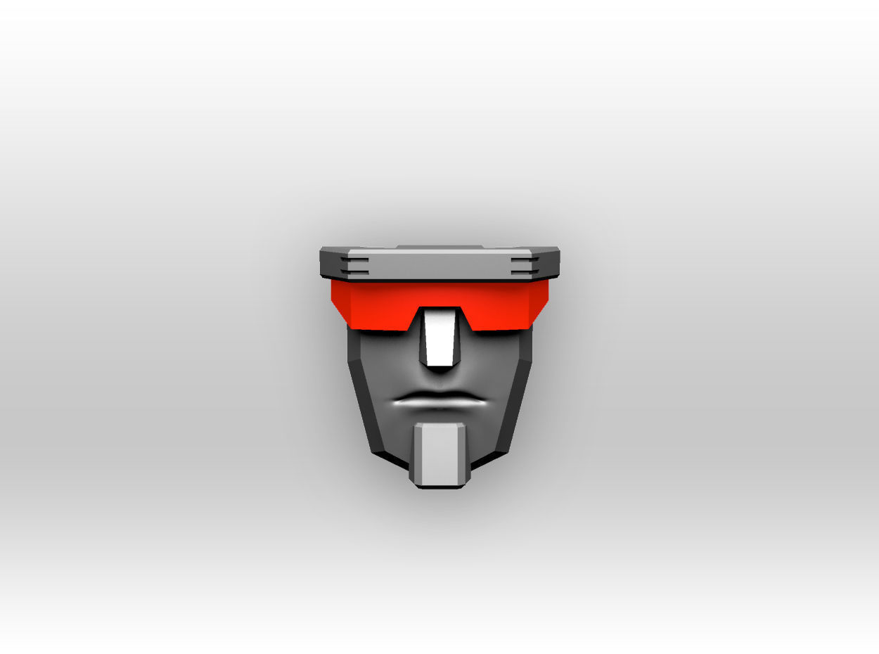 Heads for Gravedigger Custom Constructicon OC 3D print model_3