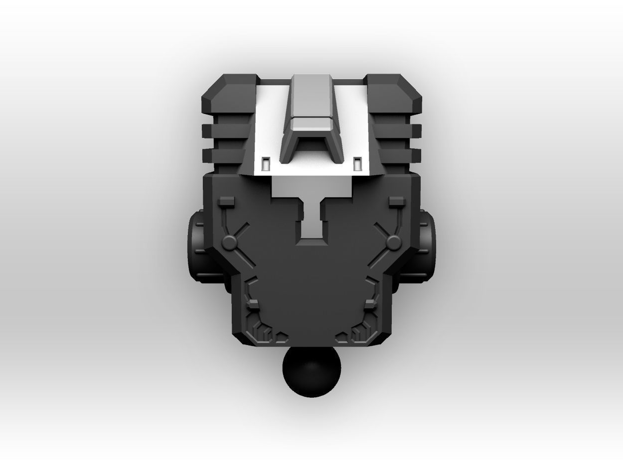 Heads for Gravedigger Custom Constructicon OC 3D print model_2