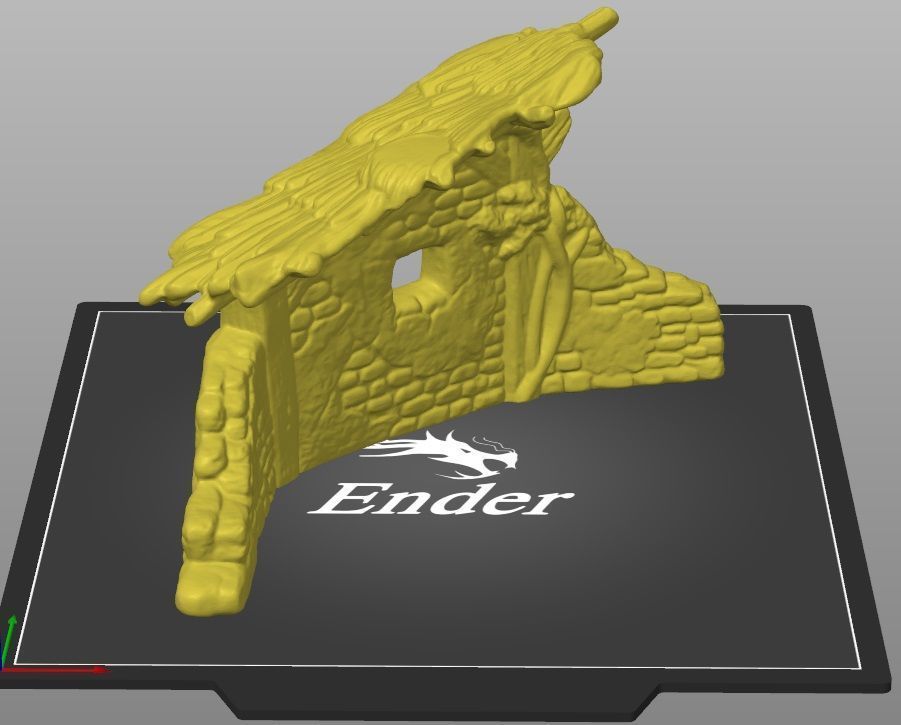 Nativity Scene MANGER for nativity scene wise men set 3D print model_6