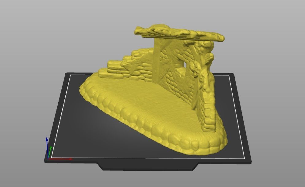 Nativity Scene MANGER for nativity scene wise men set 3D print model_5